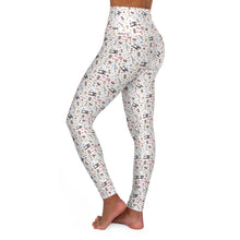 Sewing Elements White High Waisted Yoga Leggings