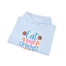 Eat Sleep Crochet Repeat Unisex Heavy Blend™ Hooded Sweatshirt