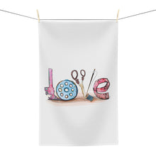 Sewing Love Microfiber Tea Towel