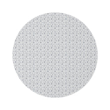 Outlined Sewing Elements Round Rug