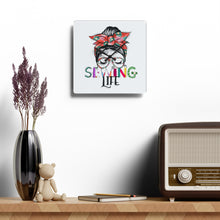 Sewing Life 1 Acrylic Wall Clock