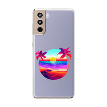 Colorful Beach Sunset - Clear Cases