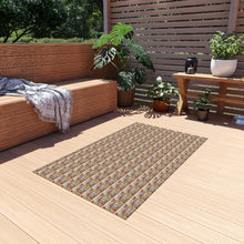 Watercolor Sewing Supplies 2 Outdoor Rug