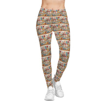 Watercolor Sewing Supplies 2 Casual Leggings