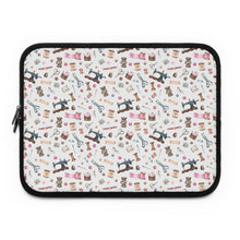 Sewing Elements White Laptop Sleeve