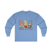 Peace, Love, Sew Gnomes Unisex Ultra Cotton Long Sleeve Tee