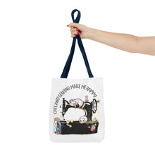 Cats and Sewing Tote Bag