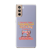 Quilting Grandma - Clear Cases