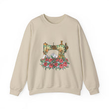 Retro Gorgeous Sewing Machine Unisex Heavy Blend™ Crewneck Sweatshirt