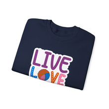 Live Love Crochet Unisex Heavy Blend™ Crewneck Sweatshirt