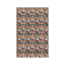 Watercolor Sewing Supplies 3 Microfiber Tea Towel
