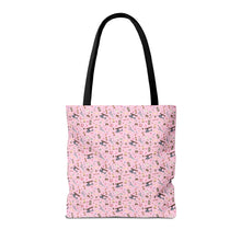 Sewing Elements Pink Tote Bag