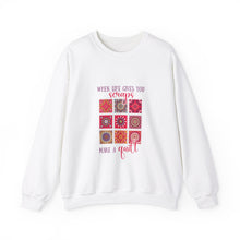 When Life Gives You Scraps Unisex Heavy Blend™ Crewneck Sweatshirt