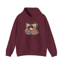 Retro Gorgeous Sewing Machine Unisex Heavy Blend™ Hooded Sweatshirt