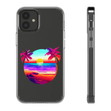 Colorful Beach Sunset - Clear Cases