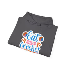 Eat Sleep Crochet Repeat Unisex Heavy Blend™ Hooded Sweatshirt