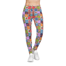 Quilt Pattern 2 Casual Leggings