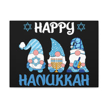 Happy Hanukkah Gnomes - Canvas Gallery Wraps