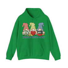 Peace, Love, Sew Gnomes Unisex Heavy Blend™ Hooded Sweatshirt