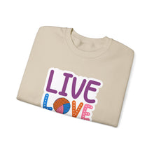 Live Love Crochet Unisex Heavy Blend™ Crewneck Sweatshirt