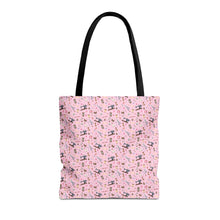 Sewing Elements Pink Tote Bag