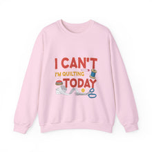 I Can't I'm Quilting Unisex Heavy Blend™ Crewneck Sweatshirt