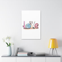 Sewing Love - Canvas Gallery Wraps