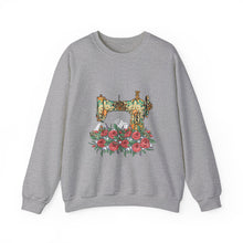 Retro Gorgeous Sewing Machine Unisex Heavy Blend™ Crewneck Sweatshirt