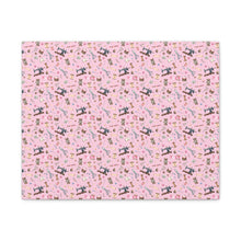 Sewing Elements Pink - Canvas Gallery Wraps