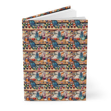 Watercolor Sewing Supplies 3 Hardcover Journal Matte
