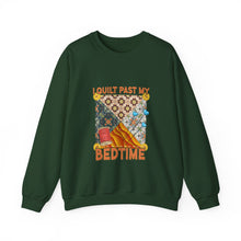I Quilt Past My Bedtime Unisex Heavy Blend™ Crewneck Sweatshirt