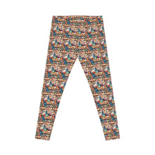 Watercolor Sewing Supplies 3 Casual Leggings