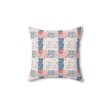 Sew Sweet Sewing Patchwork 2 Spun Polyester Square Pillow