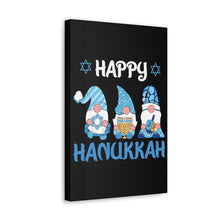 Happy Hanukkah Gnomes - Canvas Gallery Wraps