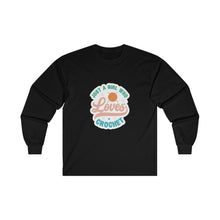 Just A Girl Crochet Unisex Ultra Cotton Long Sleeve Tee