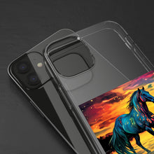 Colorful Modern Horse - Clear Cases