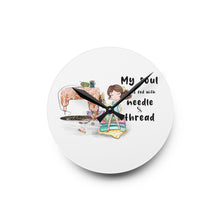 My Soul is Fed Acrylic Wall Clock