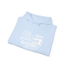 Quilting Word Cloud Unisex Heavy Blend™ Hooded Sweatshirt