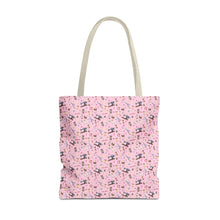 Sewing Elements Pink Tote Bag