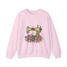 Retro Gorgeous Sewing Machine Unisex Heavy Blend™ Crewneck Sweatshirt