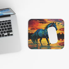 Colorful Modern Horse Mouse Pad (Rectangle)