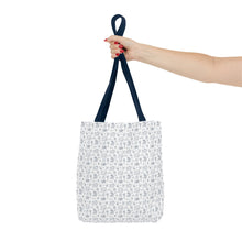 Outlined Sewing Elements Tote Bag