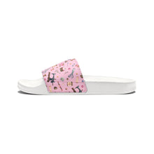 Sewing Elements Pink Women's PU Slide Sandals