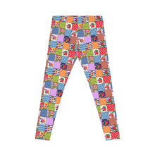 Quilt Pattern 2 Casual Leggings