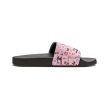 Sewing Elements Pink Women's PU Slide Sandals