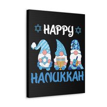 Happy Hanukkah Gnomes - Canvas Gallery Wraps