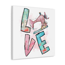 Sewing Love - Canvas Gallery Wraps