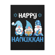 Happy Hanukkah Gnomes - Canvas Gallery Wraps