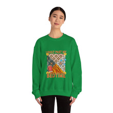 I Quilt Past My Bedtime Unisex Heavy Blend™ Crewneck Sweatshirt