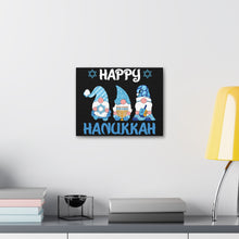 Happy Hanukkah Gnomes - Canvas Gallery Wraps